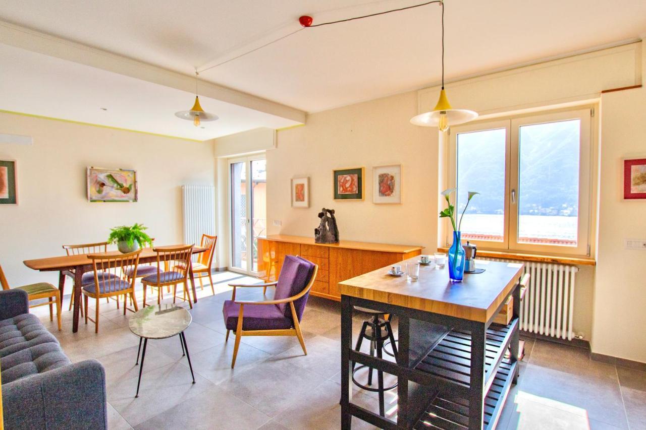 Il Punto Rosso Apartment Nesso Luaran gambar