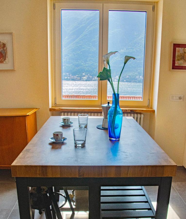 Il Punto Rosso Apartment Nesso Luaran gambar