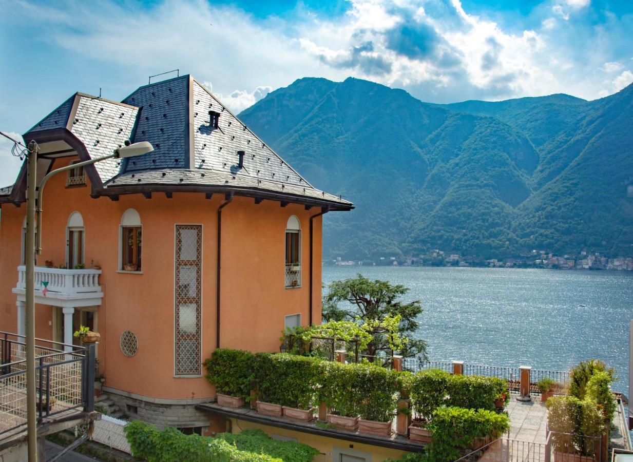 Il Punto Rosso Apartment Nesso Luaran gambar